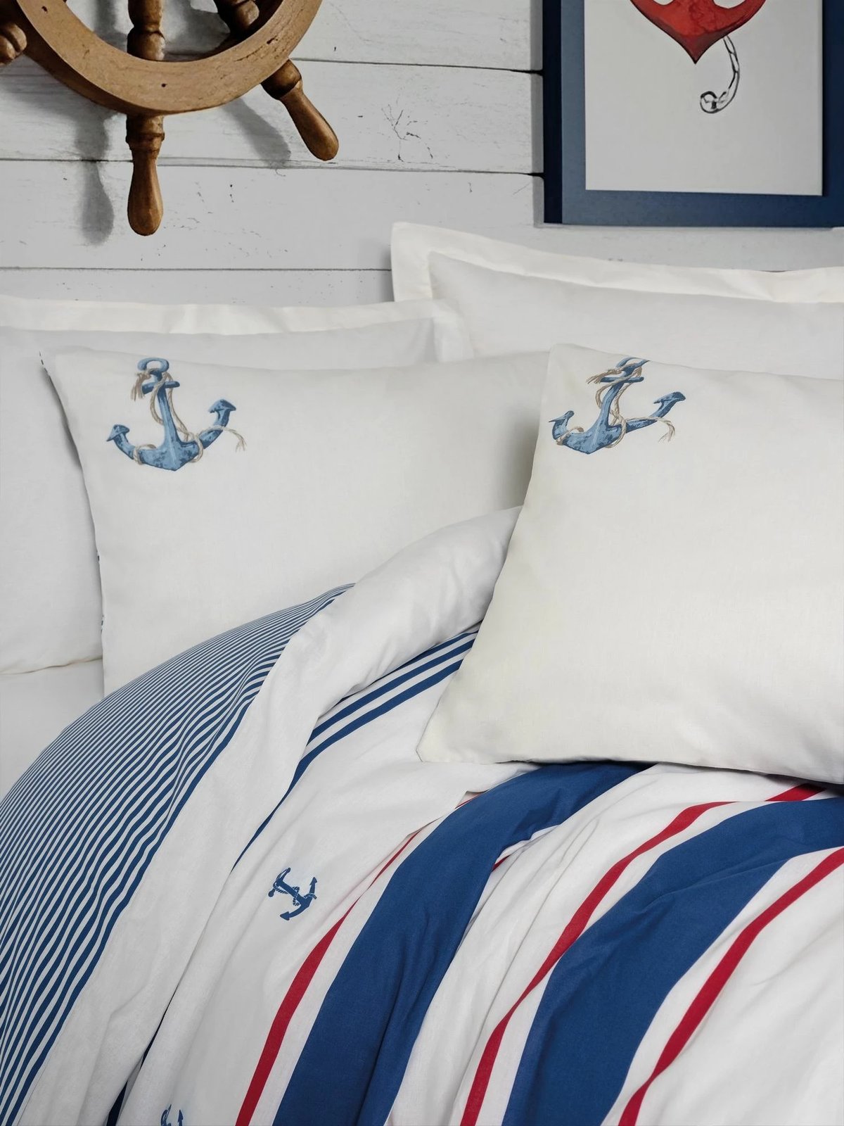 Set mbulesë për jorgan Super King, Ranforce, L'essentiel, ngjyrë ecru, Brine Set mbulesë për jorgan Super King, Ranforce, L'essentiel, ngjyrë ecru, Brine