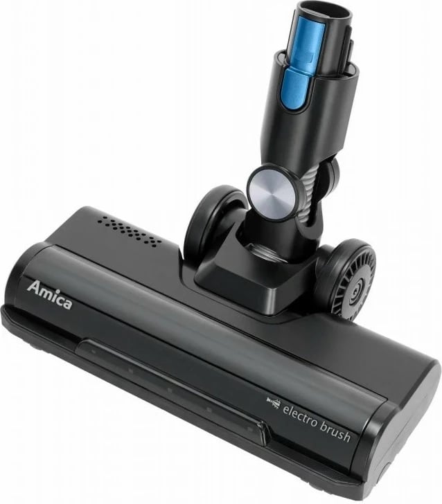 Fshesë pa kabllo Amica VGB 6010, 0.6L, 30min, 275W, filtër EPA, motor BLDC, pa qese, e zezë/blu, set me aksesorë