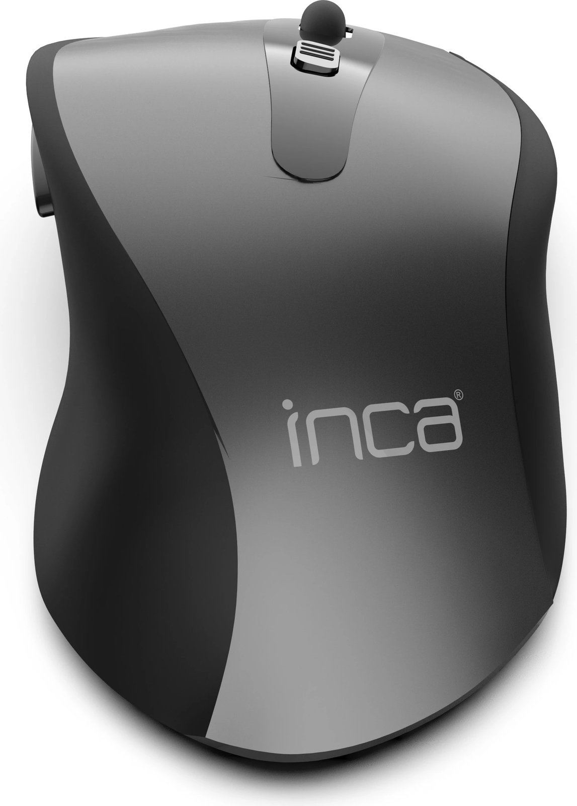 Maus wireless Inca IWM-505, 1600 DPI, laser, ergonomik, zi/gri