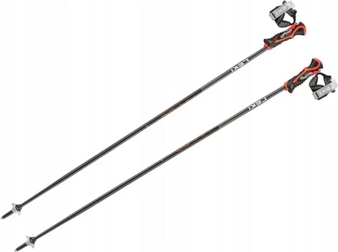 Shkopinj trekking LEKI 3D Airfoil, 125 cm, Zi/Kuq Shkopinj trekking LEKI 3D Airfoil, 125 cm, Zi/Kuq