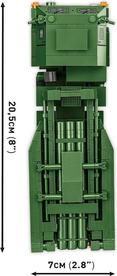 Set ndërtimi COBI M142 HIMARS, 621 copa, Jeshile