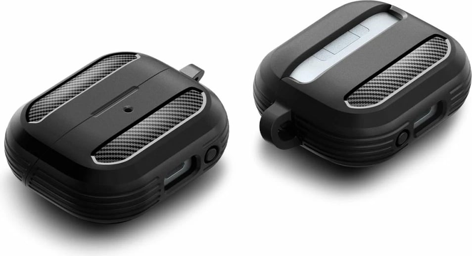 Mbështjellës Spigen Rugged Armor për Samsung Galaxy Buds 3 / 3 Pro, i zi