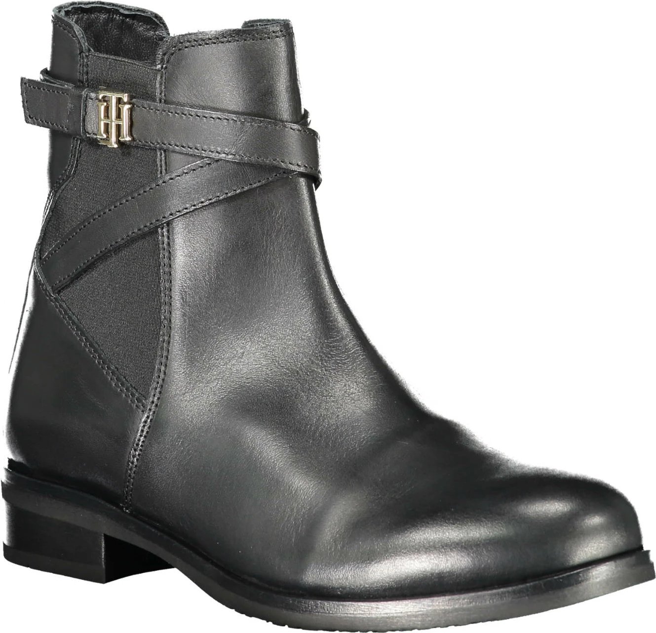 Çizme për femra TOMMY HILFIGER, të zeza