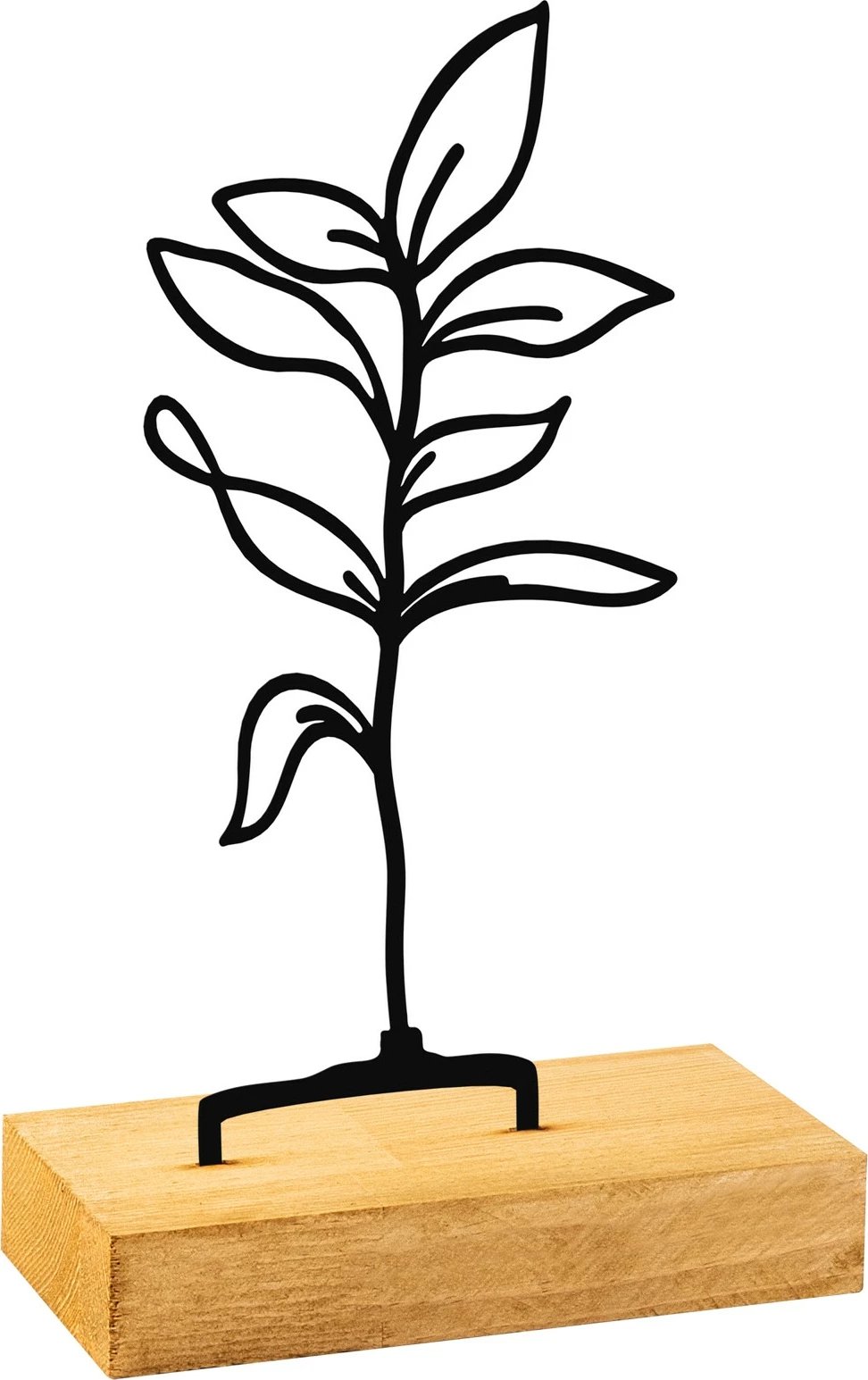 Objekt dekorativ Aberto Design, fidan, i zi