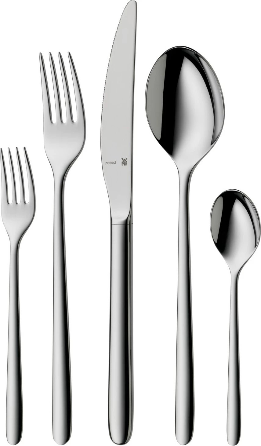 Set takëmesh WMF Flame plus 66 copë për 12 persona, inoks
