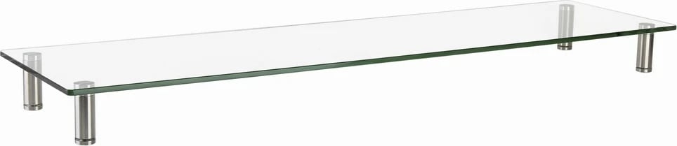 Mbajtëse monitori Gembird MS-TABLE-GL-01, xham, e madhe, e zezë