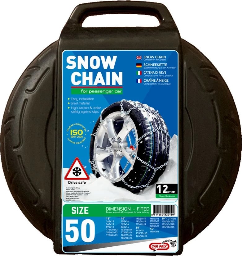 Zinxhir metali për borë Size 50 Snow Chain