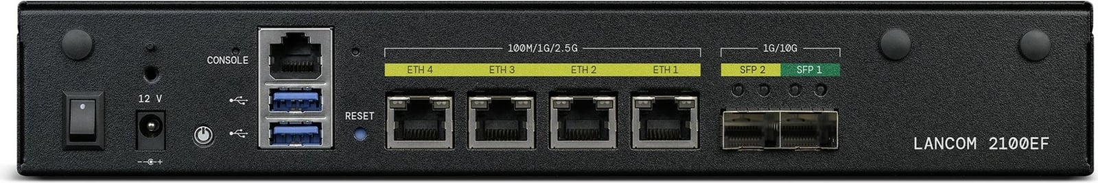 Router SD-WAN LANCOM 2100EF, 3 porta LAN, 2 porta SFP+, 1U, i zi