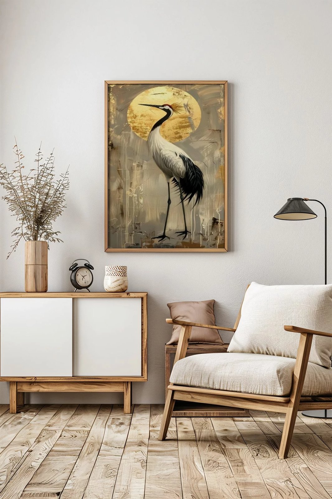 Pikturë dekorative me kornizë, Wallity, Artsrmdl12, shumëngjyrëshe, 33x48cm