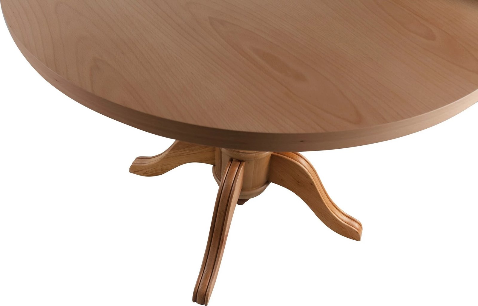 Tavolinë ngrënieje Skye Decor, Roma, dru ahu, natyrale