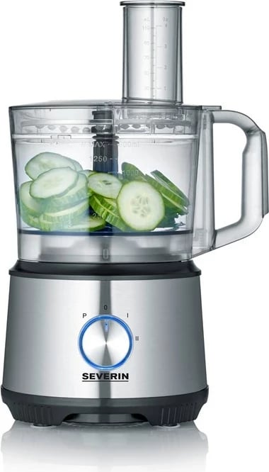 Procesor ushqimi Severin KM 3892, 1.5 L, 1200 W, Inox, i zi Procesor ushqimi Severin KM 3892, 1.5 L, 1200 W, Inox, i zi