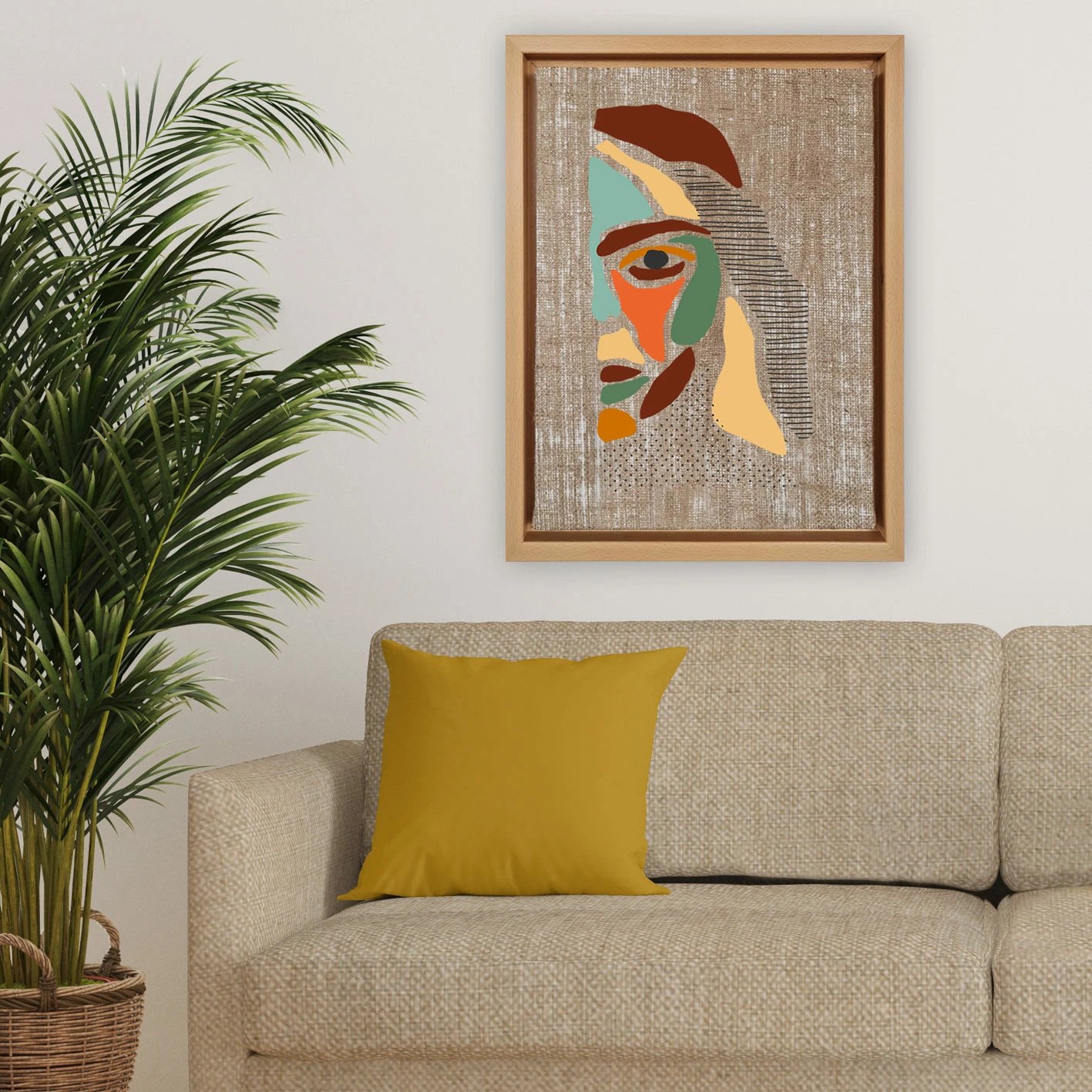 Pikturë dekorative në kanavacë, shumëngjyrëshe, Wallity, LNJ21927856921 - 96136, 96x136cm