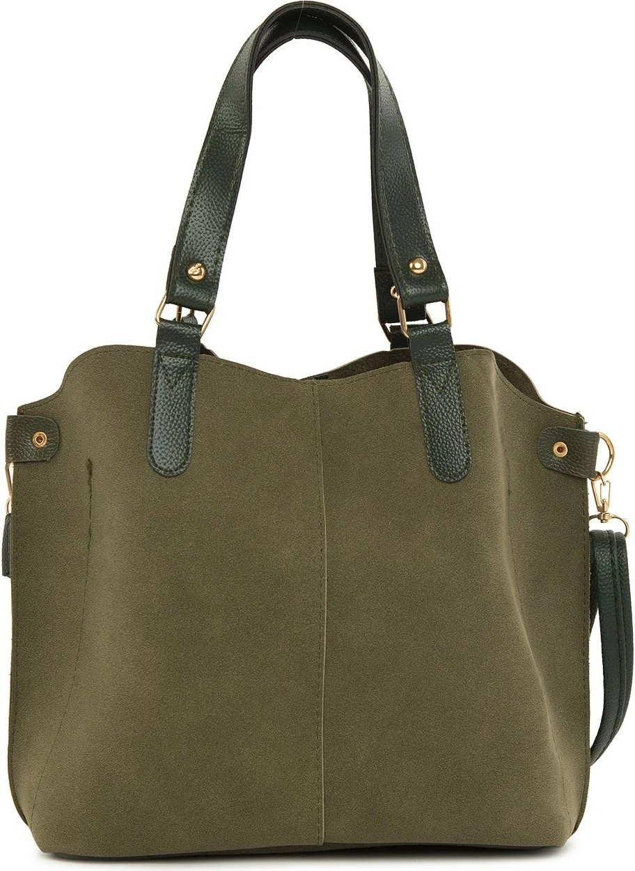 Çantë krahu Zoozie Bags, 3554 - 46111, ngjyrë kaki