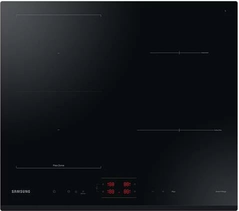 Pllakë gatimi induksion, Samsung, NZ64B5045GK/U2, 4 zona, Flex Zone, 7.4 kW, Wi‑Fi