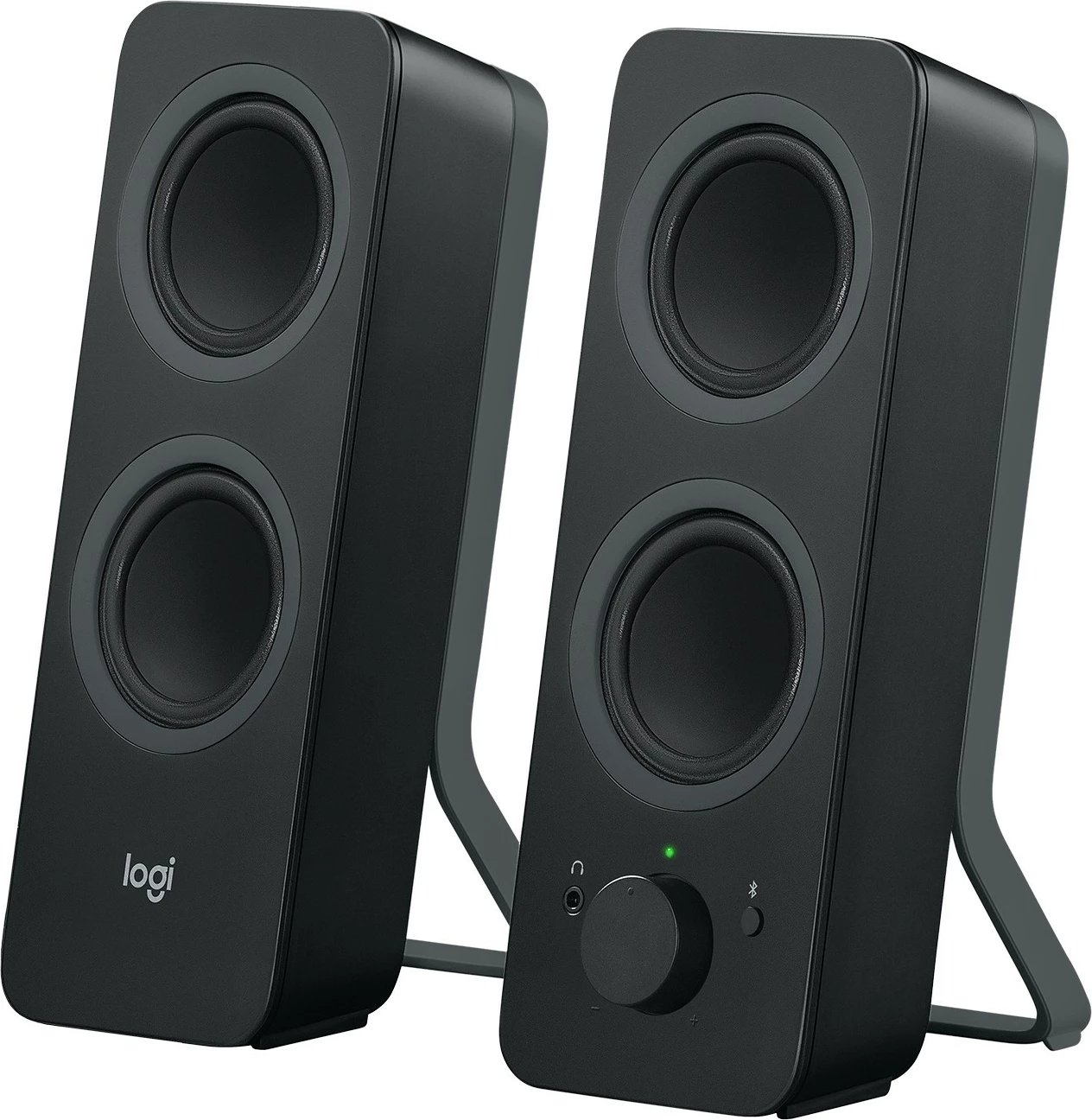 Altoparlantë kompjuterikë Logitech Z207, 2.0 kanale, me tela & pa tela, 5 W, e zezë