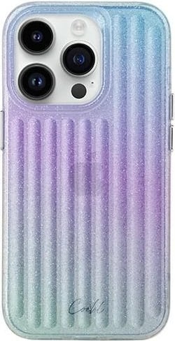 Mbështjellës UNIQ Coehl Linear për iPhone 14 Pro, blu dhe rozë