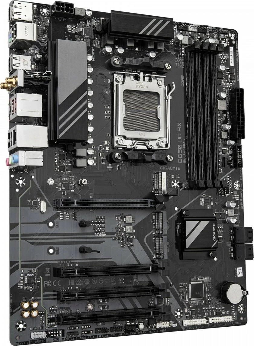 Pllakë amë Gigabyte B650 UD AX, Socket AM5, DDR5, Wi-Fi 6, ATX