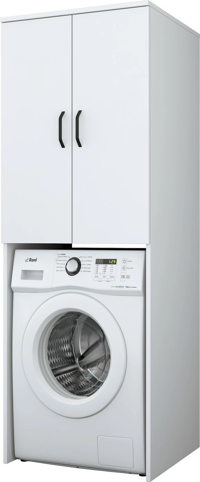 Dollap për lavatriçe, i bardhë, Hanah Home, KD110 - 3192