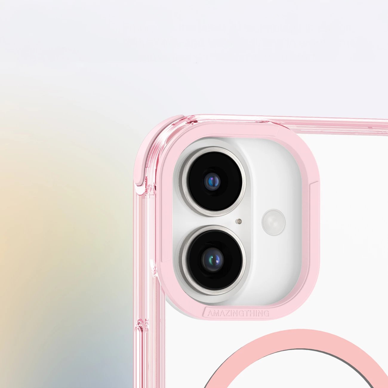 Mbështjellës AmazingThing Omni Mag për iPhone 16, rozë e errët