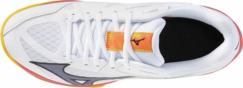 Atlete volejbolli për fëmijë Mizuno, të bardha