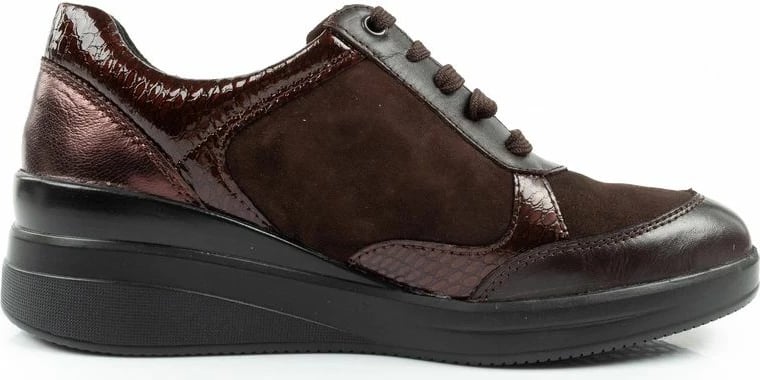 Atlete platforme për femra Scholl, kafe