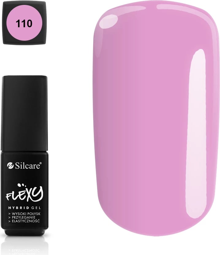 Llak për thonj Silcare Flexy Hybrid Gel 110, 4.5g