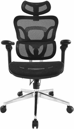 Karrige zyre ergonomike Equip, e zezë