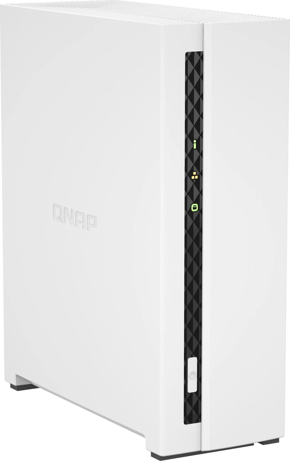 NAS QNAP TS-133, 1 bay, ARM Quad Core 1.8GHz, 2GB RAM, bardhë