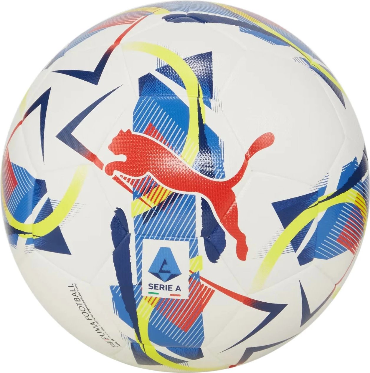 Top futbolli Puma për meshkuj, bardhë-kaltër-kuq