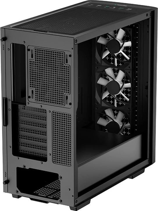Kasë kompjuteri DeepCool CK560, 140mm, e zezë 