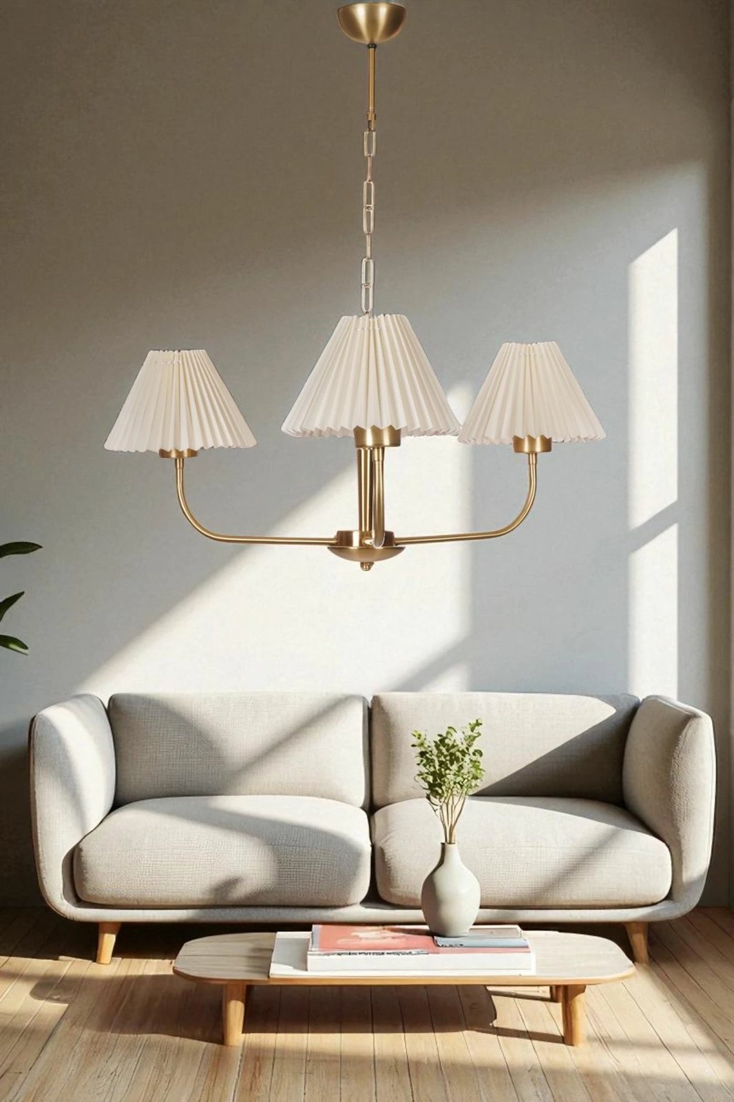 Llambadar Opviq, krem dhe ari, 3 vende, 8982-3