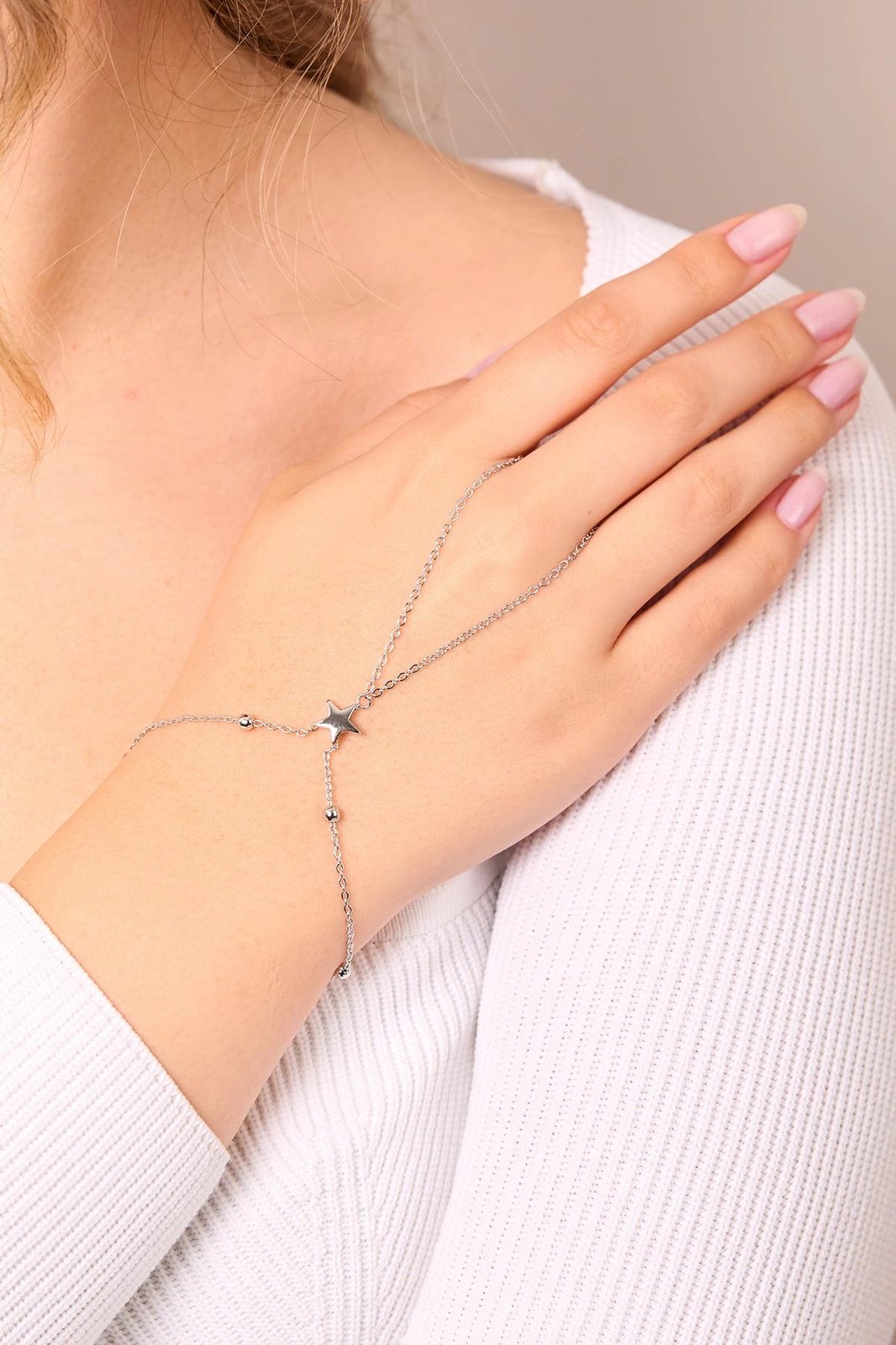 Zinxhir metalik, ngjyrë argjendi, CSHM9958G