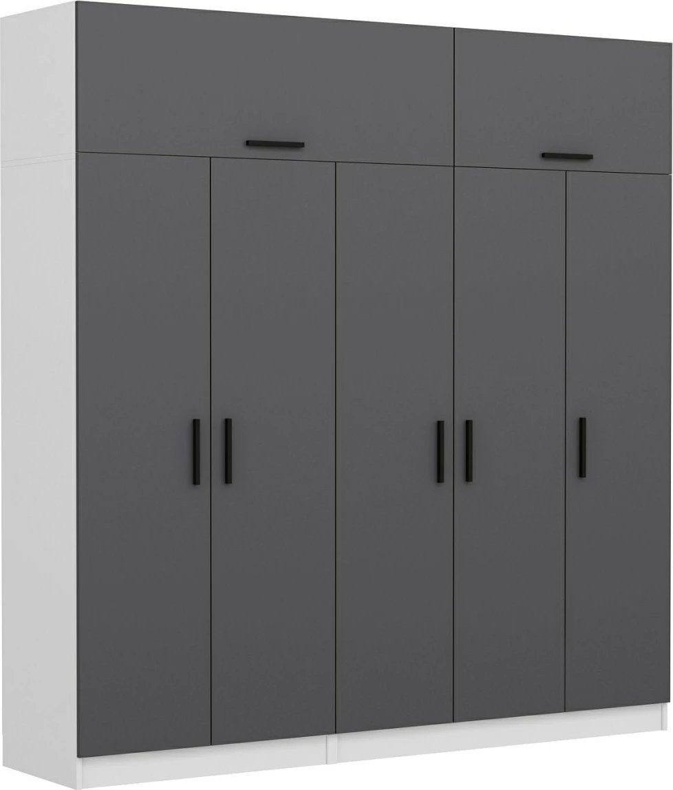 Dollap ngjyrë antracit Skye Decor, Kale - 5147