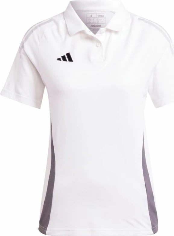 Maicë polo për femra adidas, e bardhë