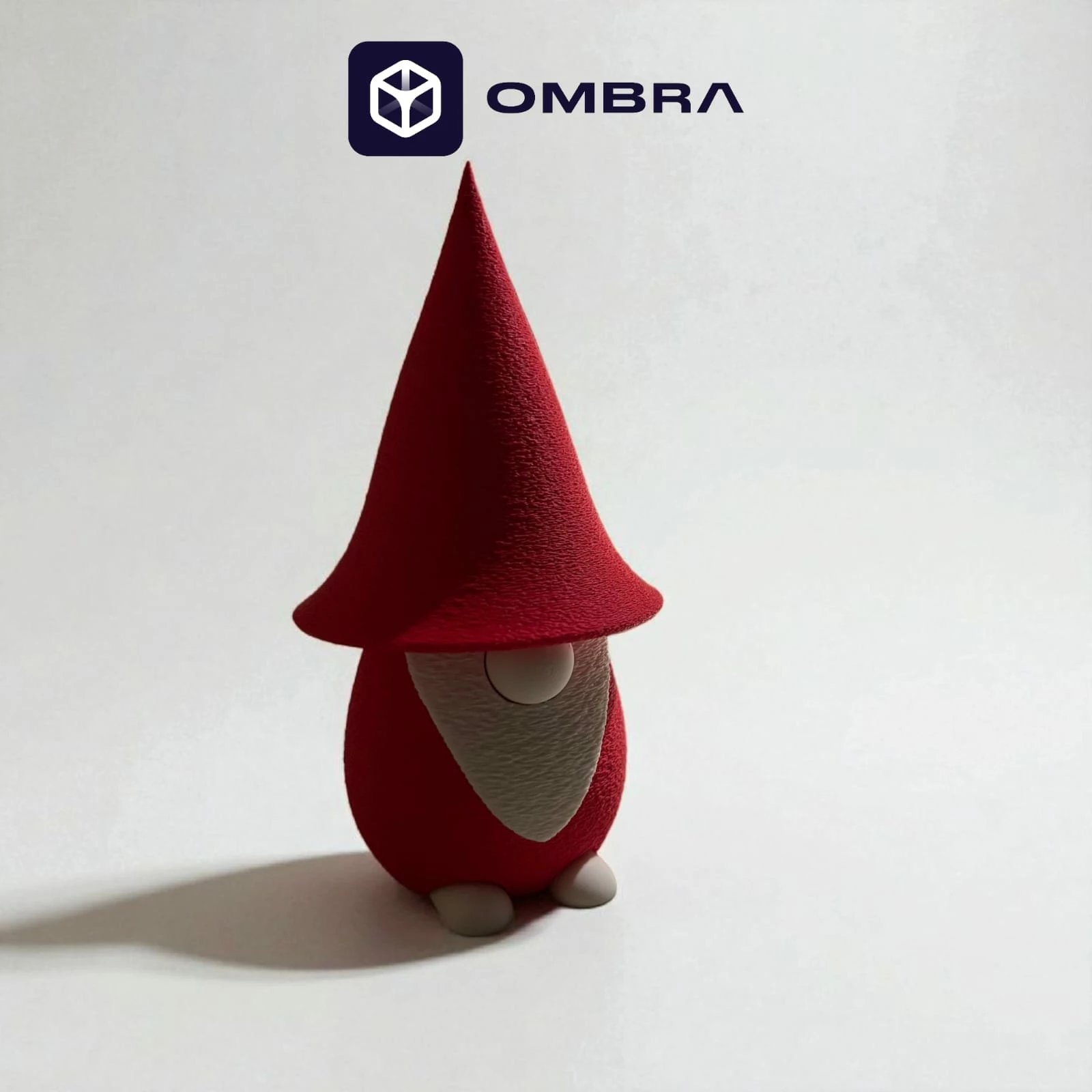 Gnomo mini - Christmas Red and White