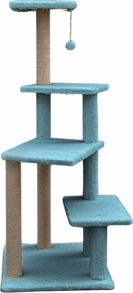 Dru për gërvishtje për mace, Paws & Whiskers, Alessi, ngjyrë tyrkiz