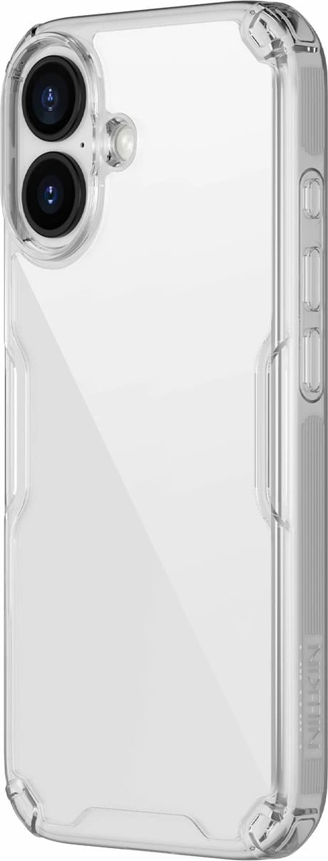 Mbështjellës Nillkin Nature TPU Pro për iPhone 17, Transparent