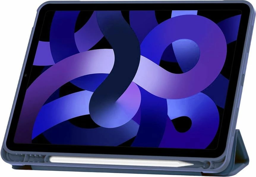 Mbështjellës tablet Tech-Protect SC Pen Case për iPad Air 10.9"/11", silikon, Navy Blue