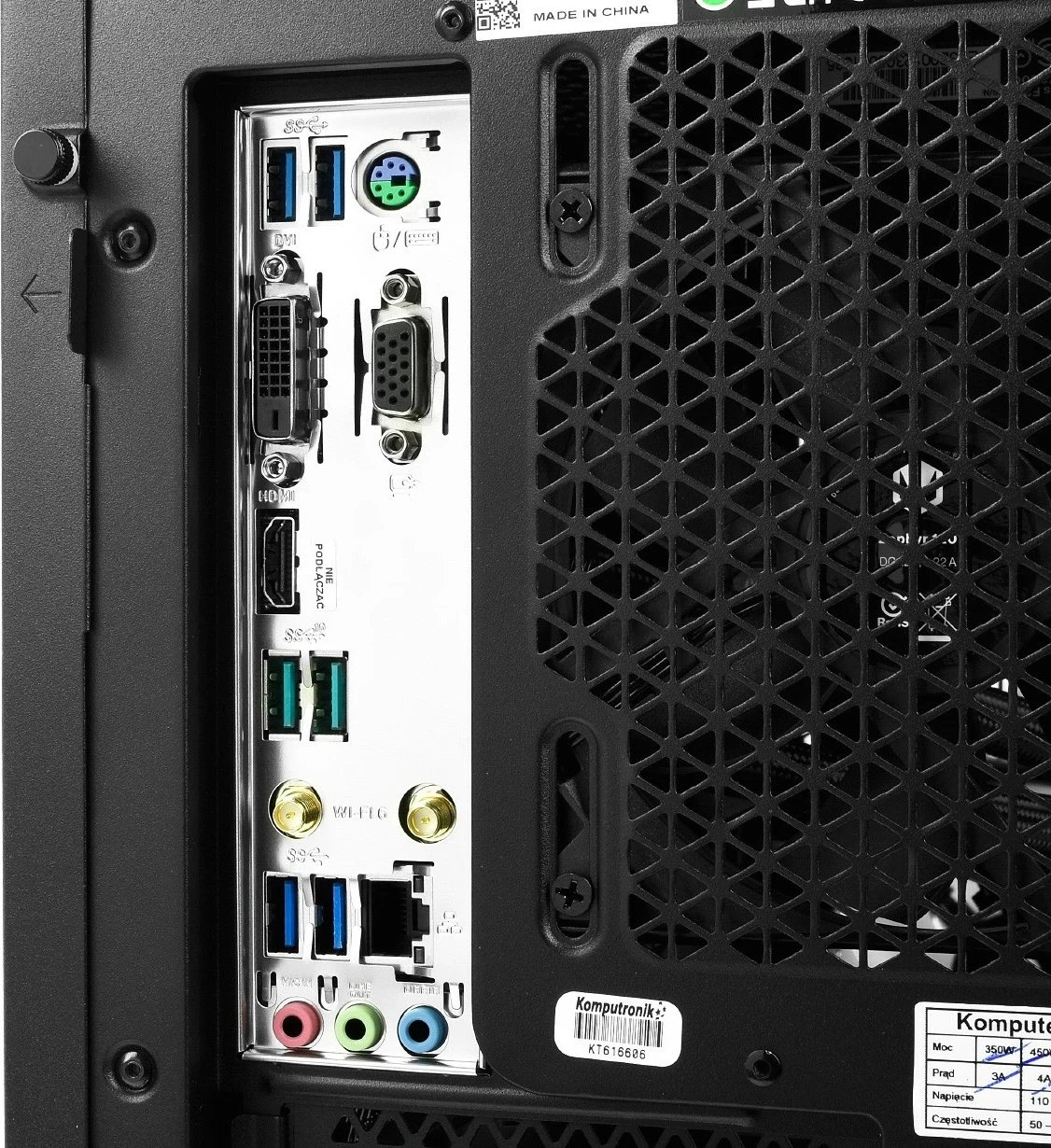 Kompjuter Komputronik Infinity R750, Ryzen 7, RTX 4060 Ti, 32GB, 1TB, i zi
