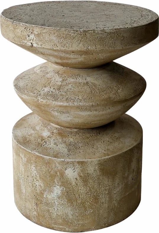 Tavolinë anësore Sandy, ngjyrë kafe e çelët, 38.5x38.5x51cm