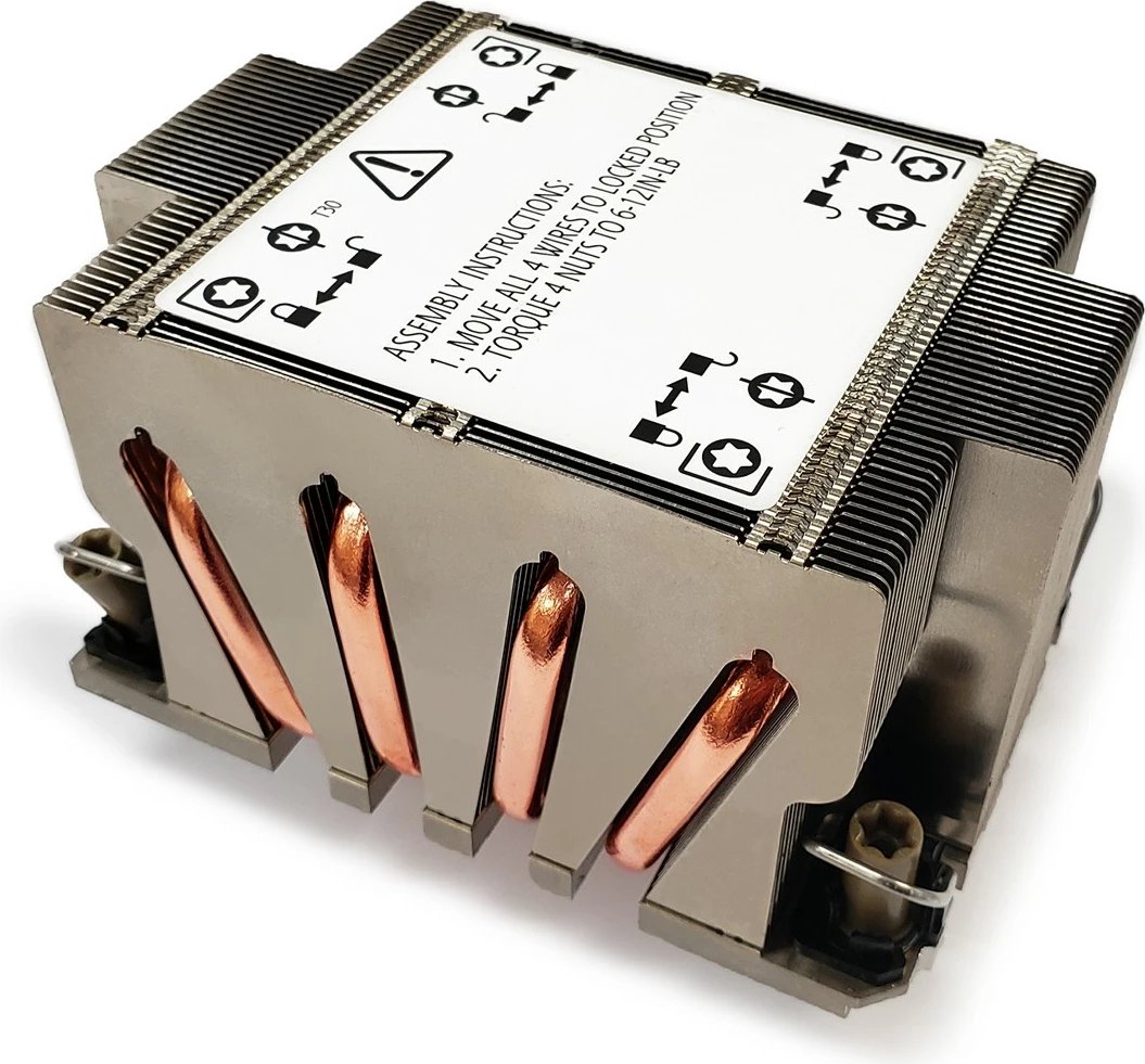Heatsink/Radiator Dynatron N2, për procesor Intel Xeon, alumini dhe bakër