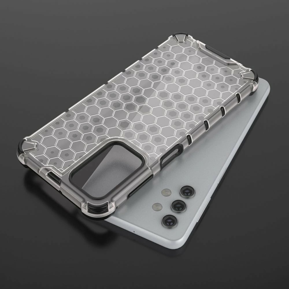 Mbështjellës Hurtel Honeycomb për Samsung Galaxy A32 5G, Transparent