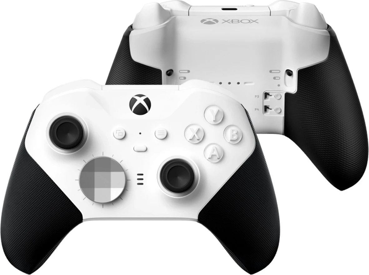 Kontroller Microsoft Xbox Elite Series, me wireless/bluetooth, i bardhë