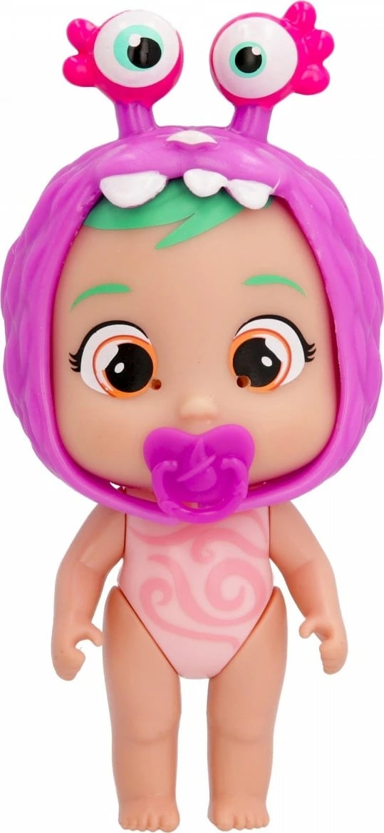 Kukull Cry Babies Stars Jumpy Monsters Bubu, Tm Toys, plastikë, për vajza, pa bateri, vjollcë Kukull Cry Babies Stars Jumpy Monsters Bubu, Tm Toys, plastikë, për vajza, pa bateri, vjollcë