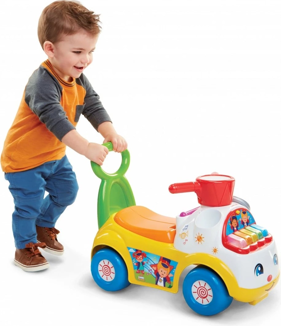 Ride-on Pulio Fisher Price Musical Parade, për fëmijë 12-36 muaj, shumëngjyrësh
