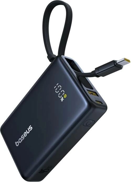 Powerbank Baseus PicoGo P10076803123-00 10000mAh 45W me ekran digjital, e zezë