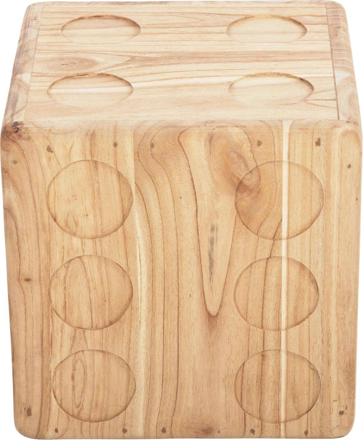 Karrige për bar ZARI, ngjyrë druri natyral, FH7898.02, 40x40x40 cm