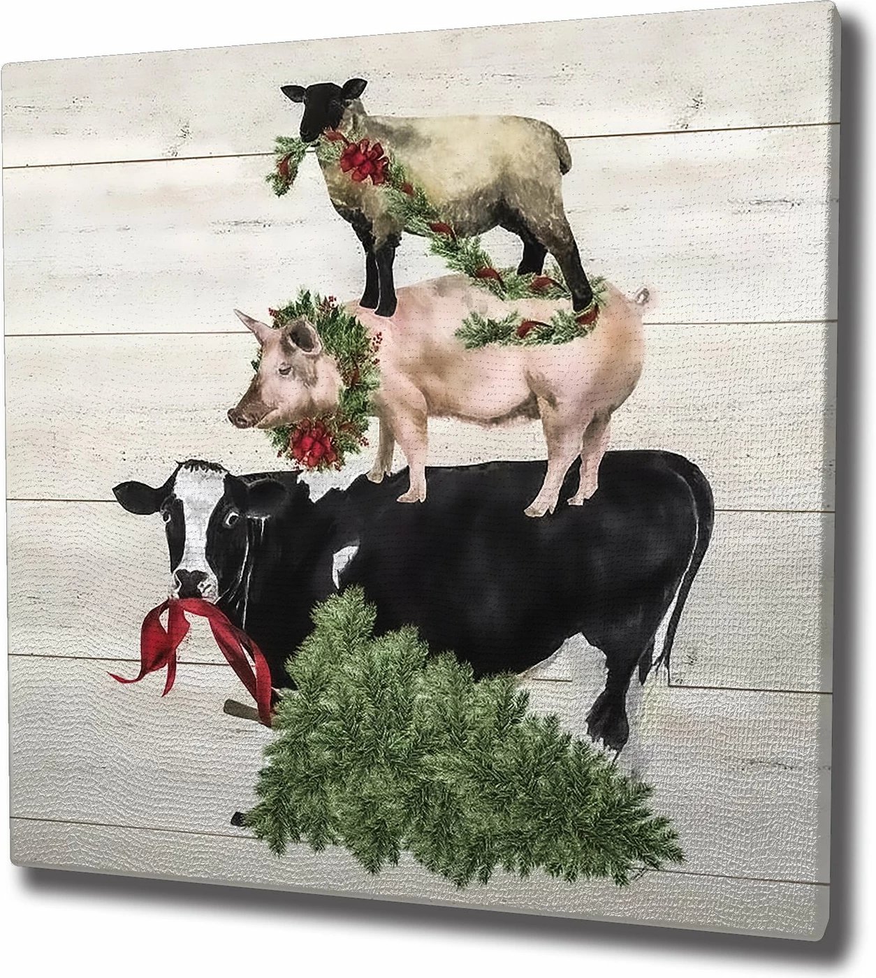 Pikturë dekorative në kanavacë, shumëngjyrëshe, Wallity, KC450, 45x45cm