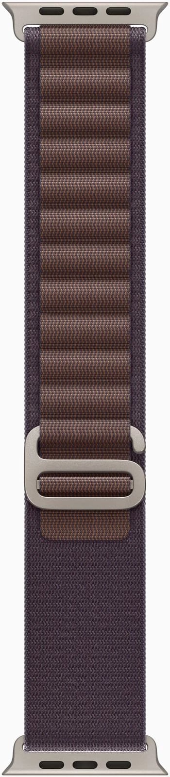 Apple Watch Ultra2 Cellular, 49mm Titanium Case w Indigo Alpine Loop - Medium