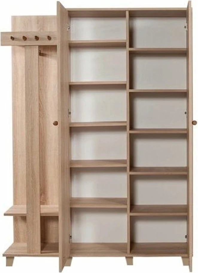 Stendë korridori Garmanto, ngjyrë lisi sonoma, 135-729